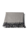 Wool-Cashmere Two-Tone Throw