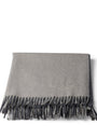 Wool-Cashmere Two-Tone Throw
