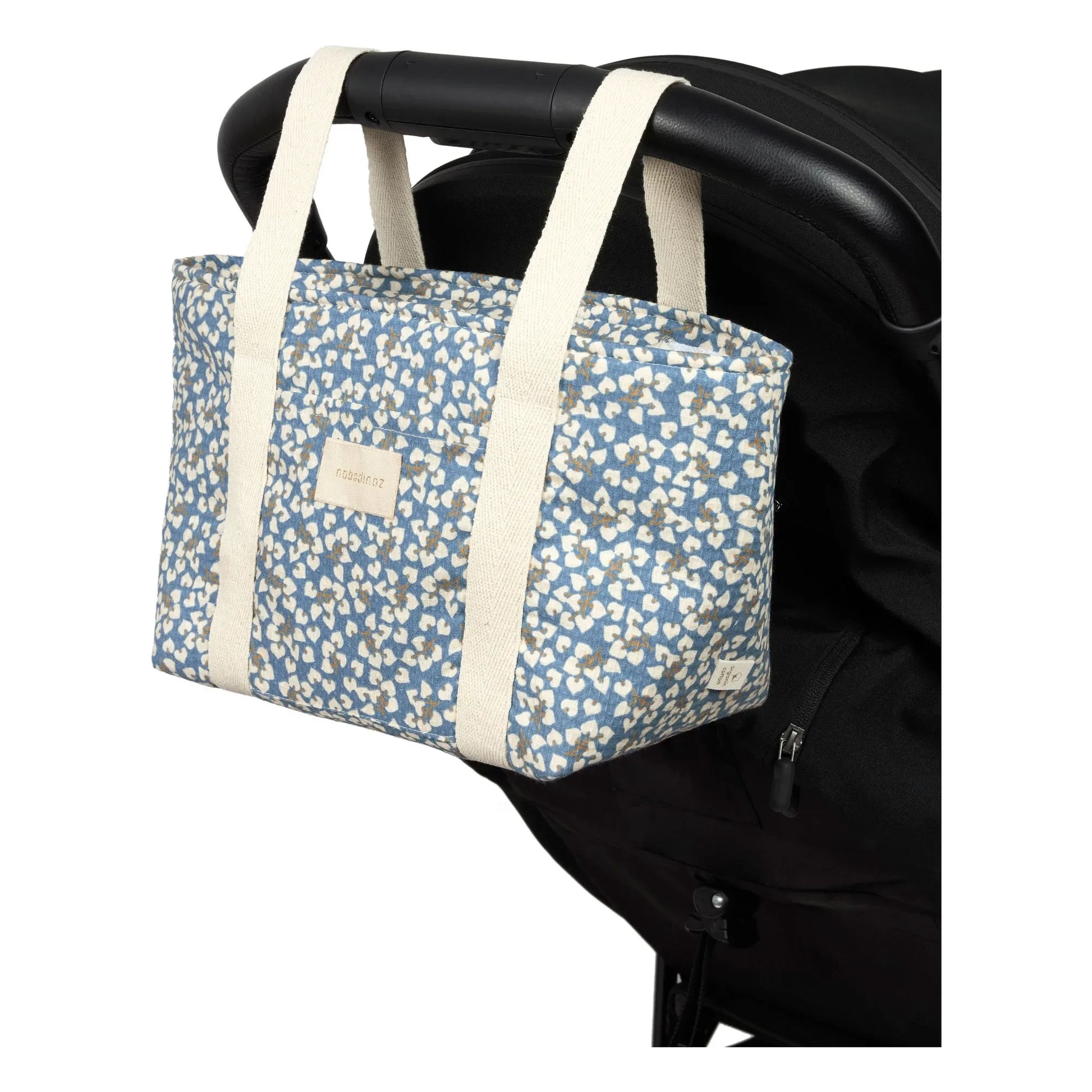 Nobodinoz - Opera Yumiko stroller organizer bag | Blue