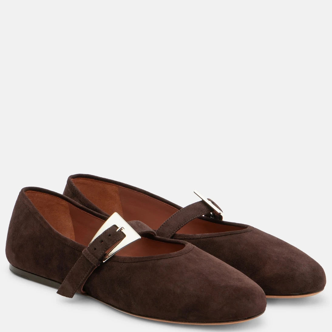 Paris Texas - Sveva suede Mary Jane flats