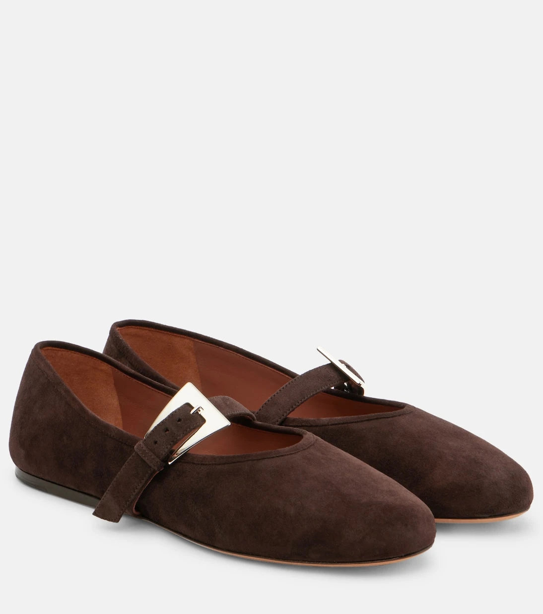 Paris Texas - Sveva suede Mary Jane flats