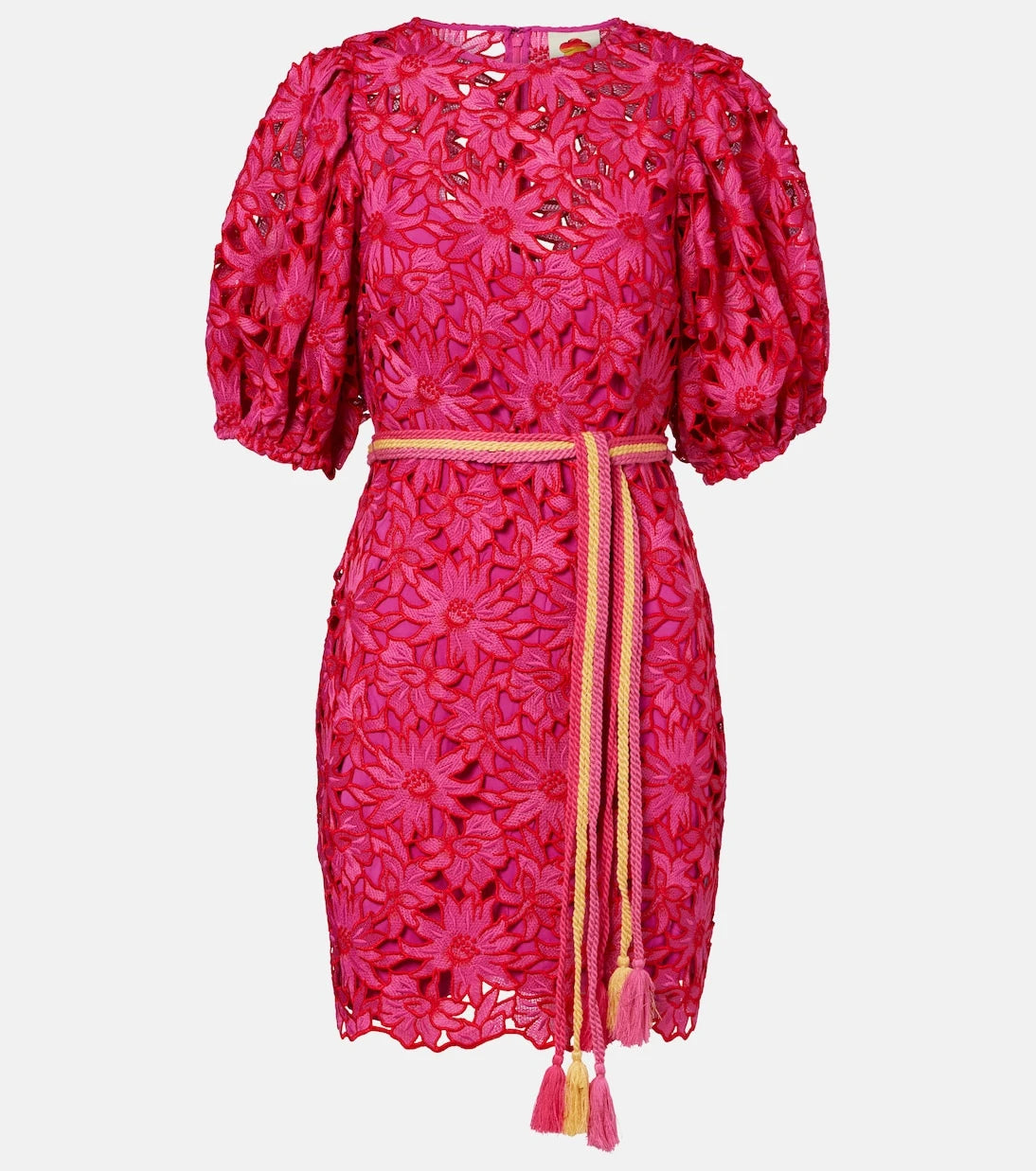 Farm Rio - Belted lace minidress