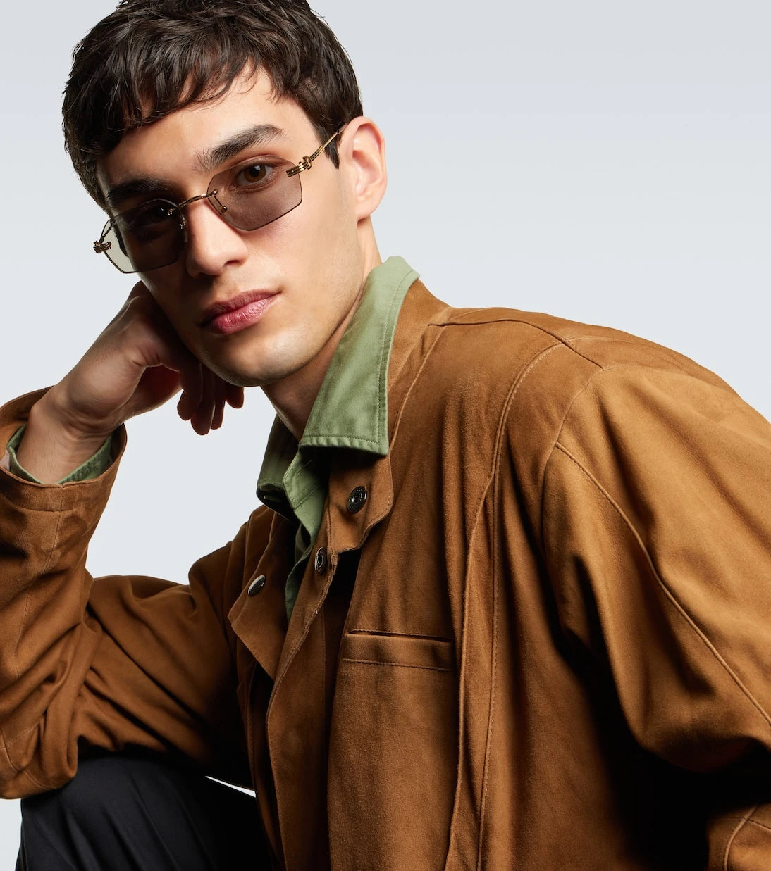 Cartier Eyewear Collection - Première De Cartier rectangular sunglasses