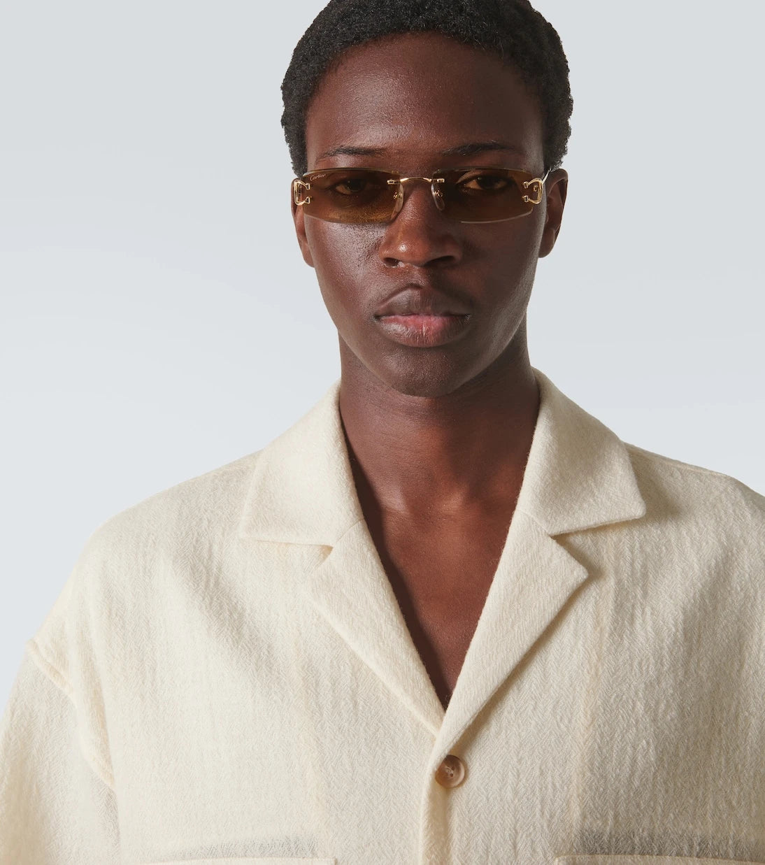 Cartier Eyewear Collection - Signature C de Cartier rectangular sunglasses