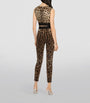 Dolce & Gabbana Multi Leopard-Print Leggings
