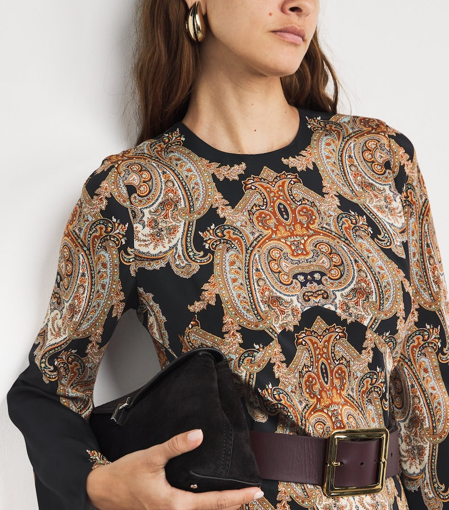 Veronica Beard Multi Silk-Blend Lupita Maxi Dress