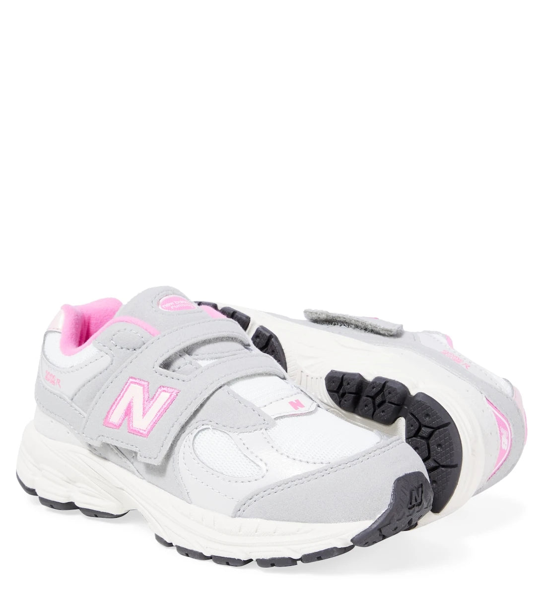 New Balance Kids - 2002 Hook & Loop leather sneakers
