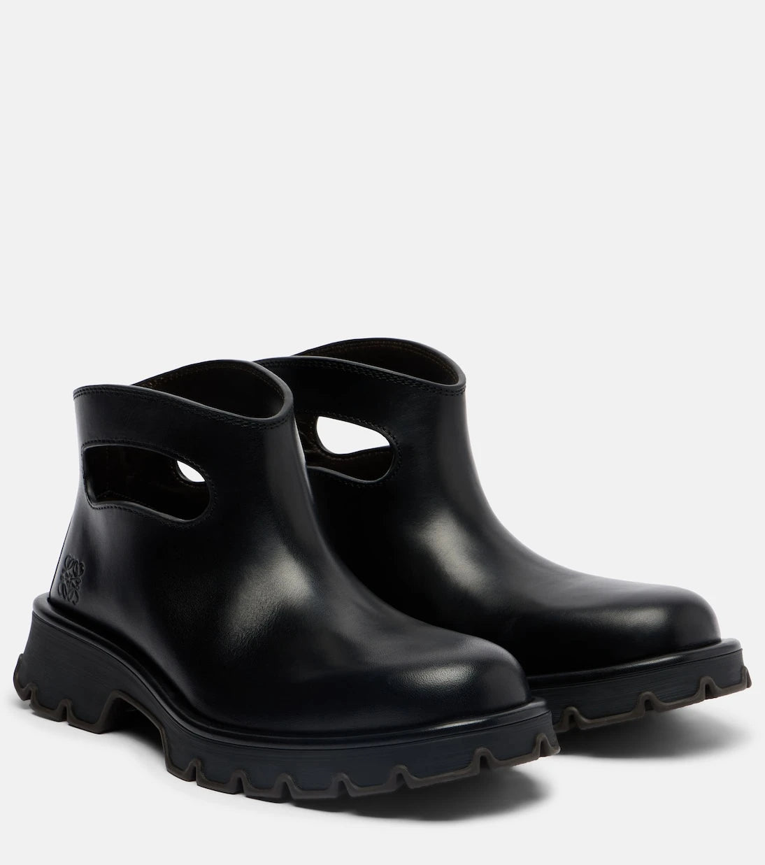 Loewe - Bobby leather ankle boots