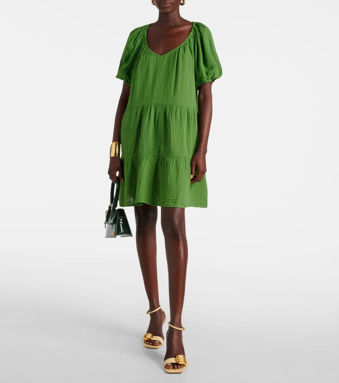 Velvet - Helena cotton minidress