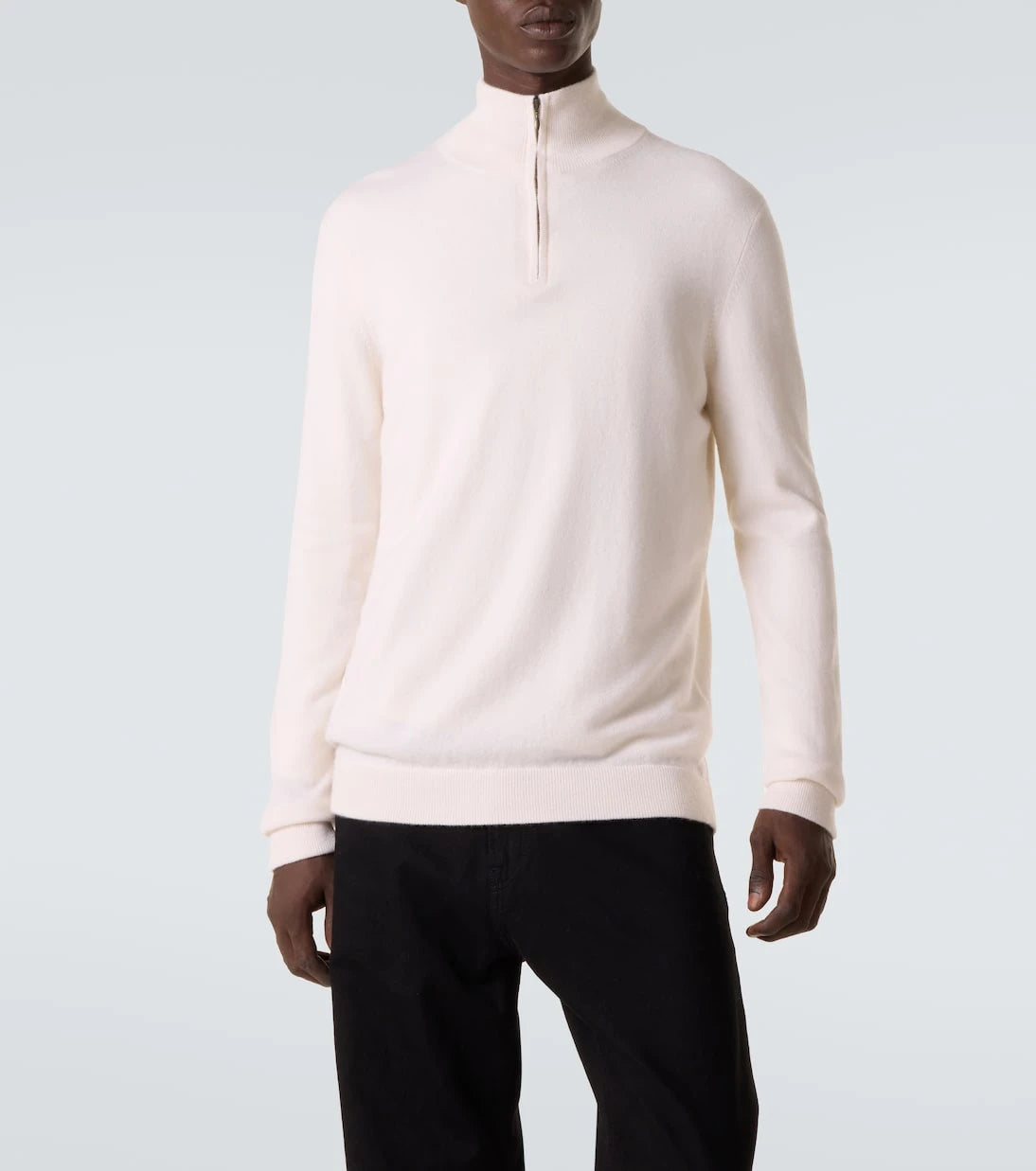 Le Kasha - Dared cashmere half-zip sweater