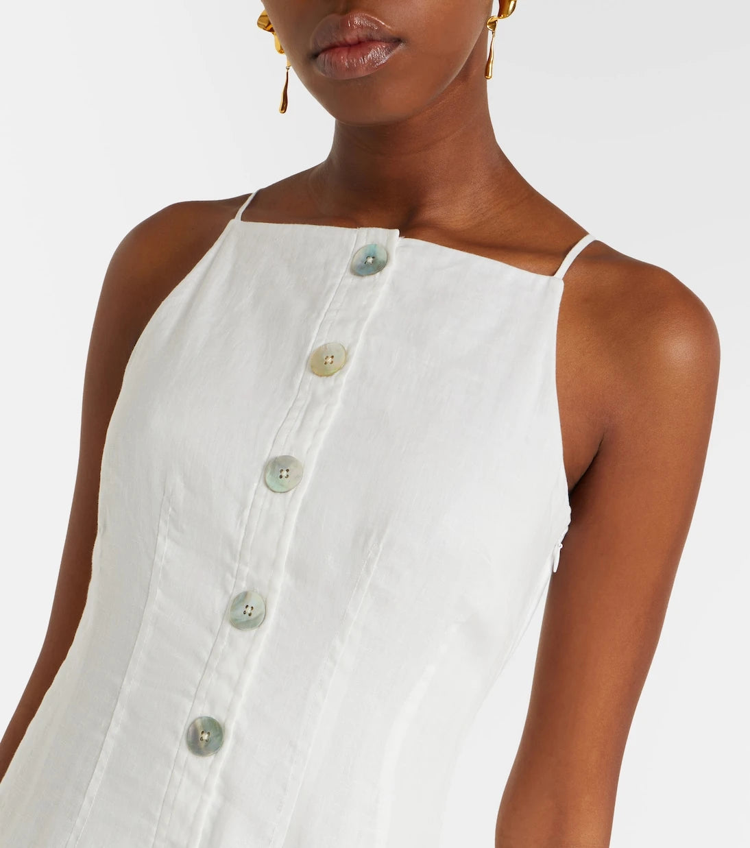 Veronica Beard - Georges linen midi dress