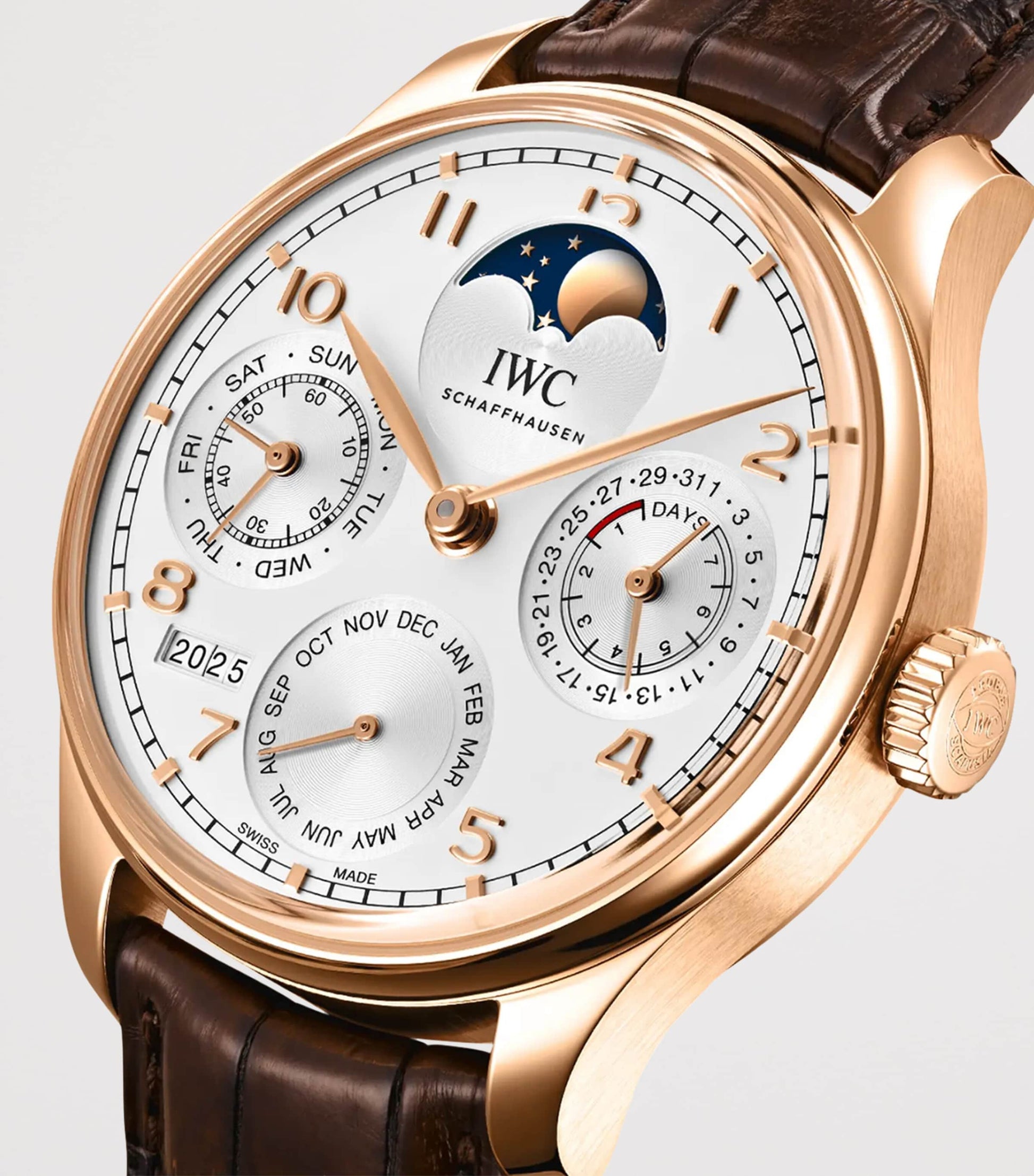 Yellow Gold Portugieser Perpetual Calendar Watch 44mm