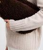 Max Mara Beige Wool-Cashmere Rollneck Sweater