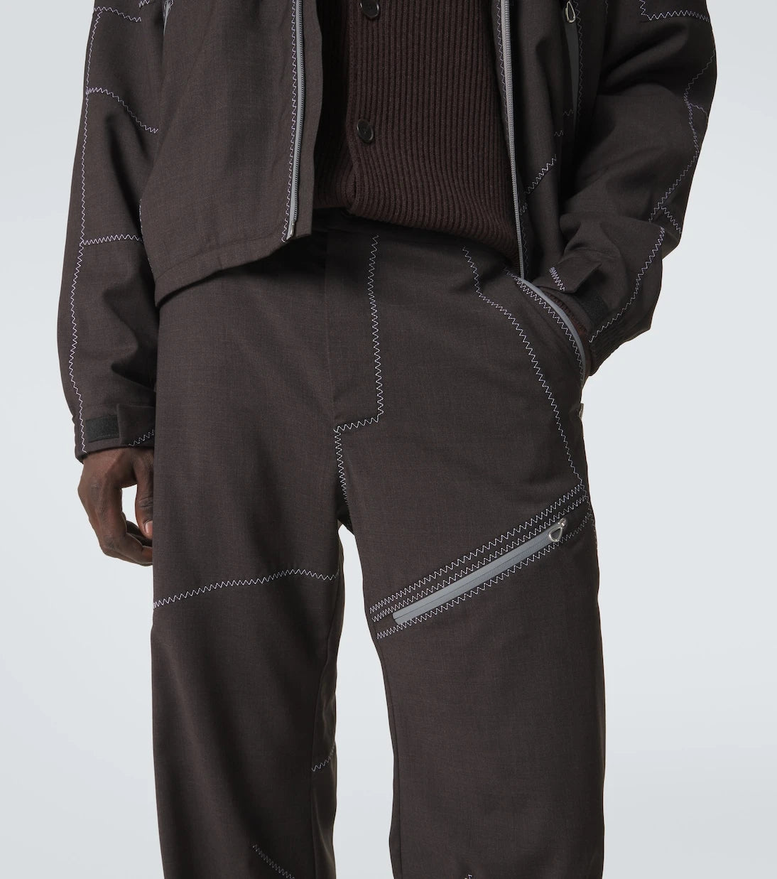 Kiko Kostadinov - Fosco virgin wool straight pants