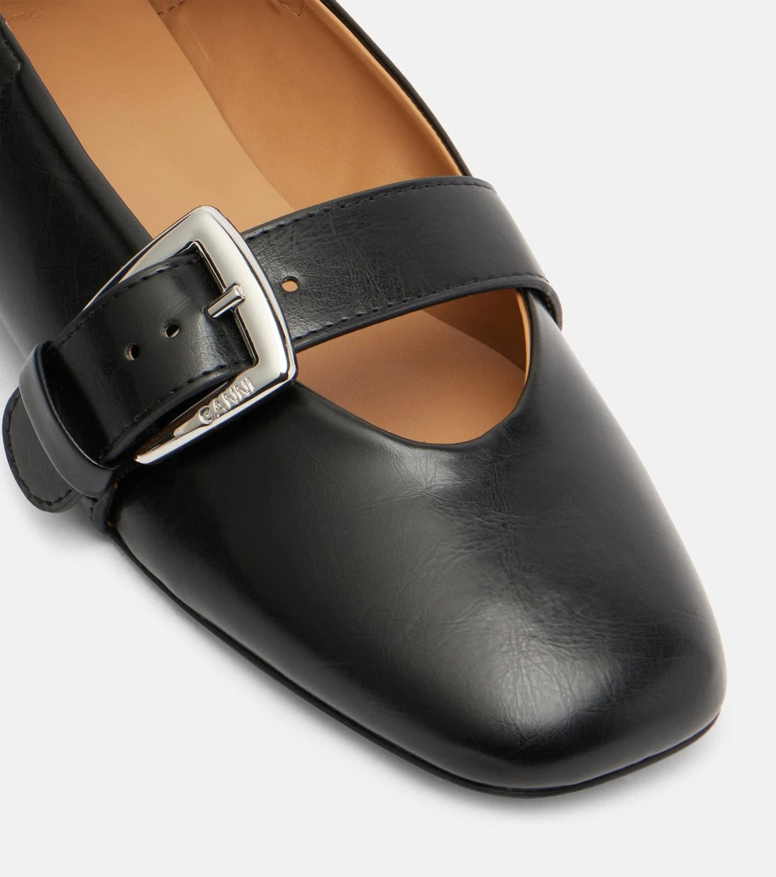Ganni - Butterfly Mary Jane flats