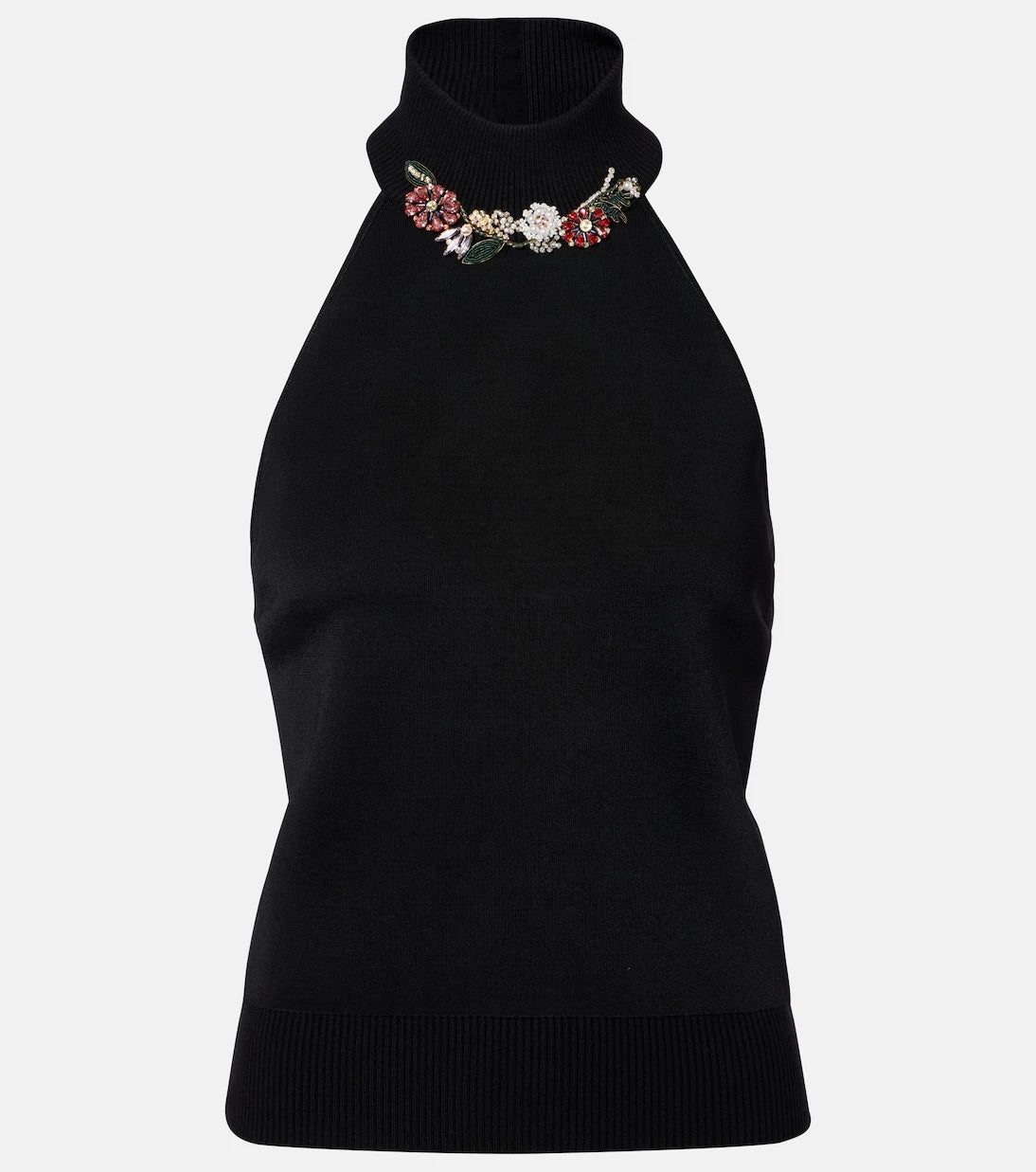 Givenchy - Embellished halterneck top