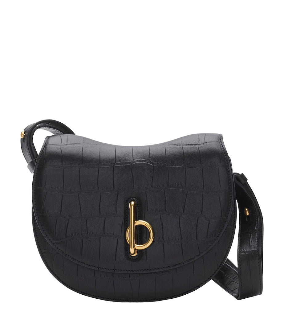 Burberry Black Small Rocking Horse Shoulder Bag