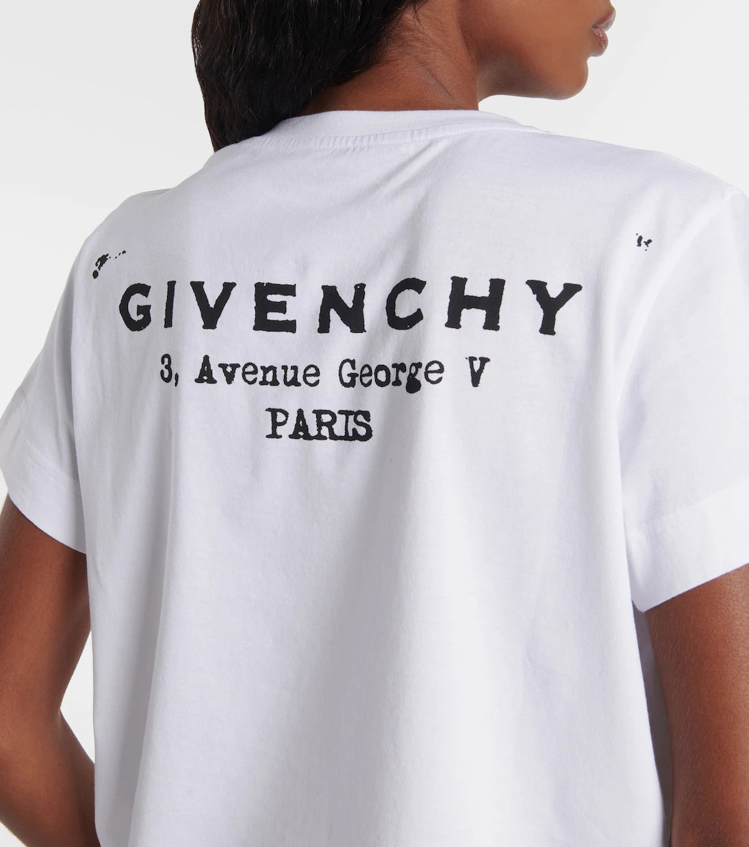 Givenchy - Givenchy Stamp logo cotton jersey T-shirt