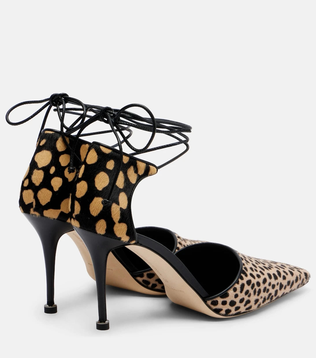 Manolo Blahnik - Gambis printed calf hair pumps