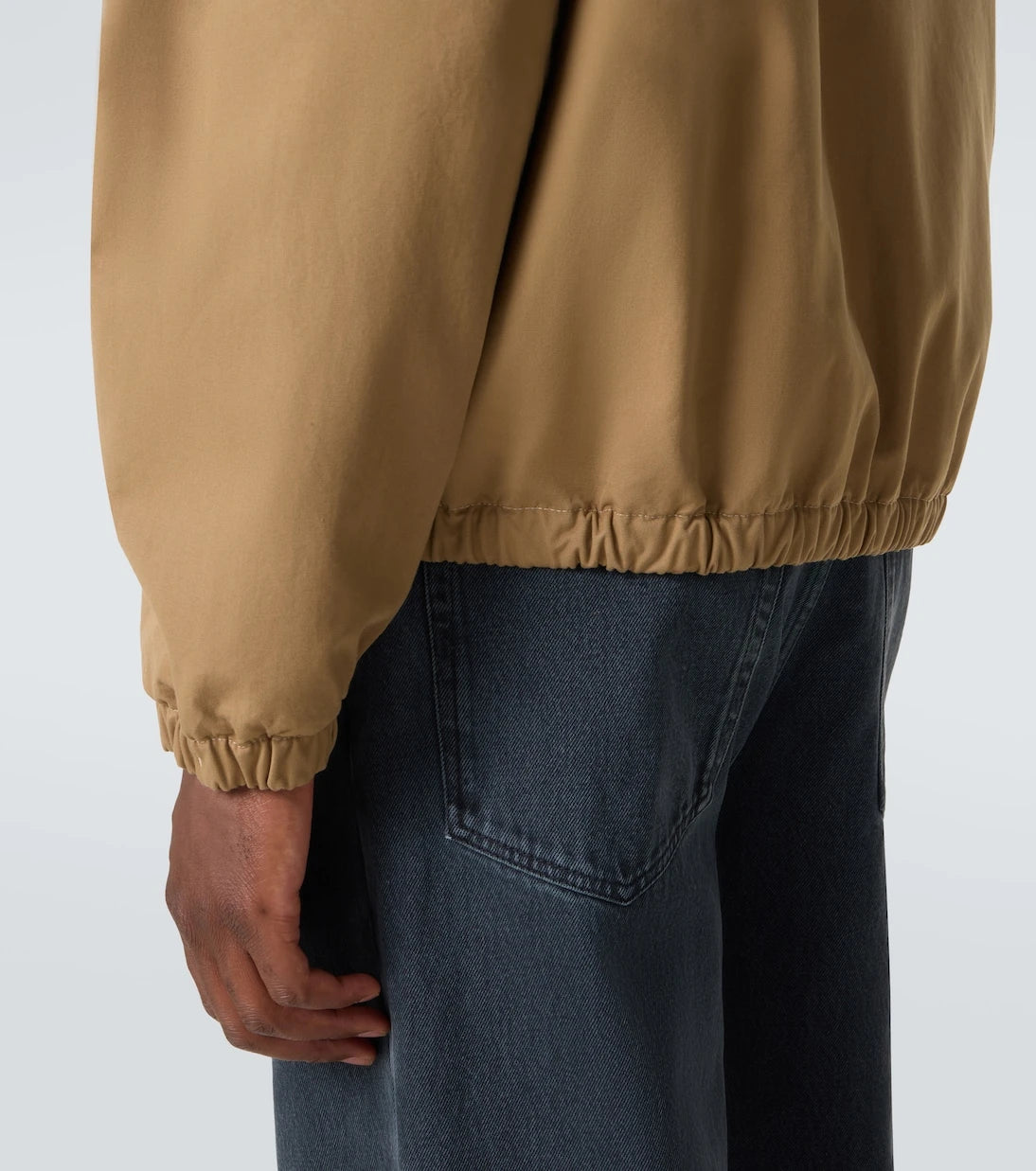 Prada - Logo cotton jacket