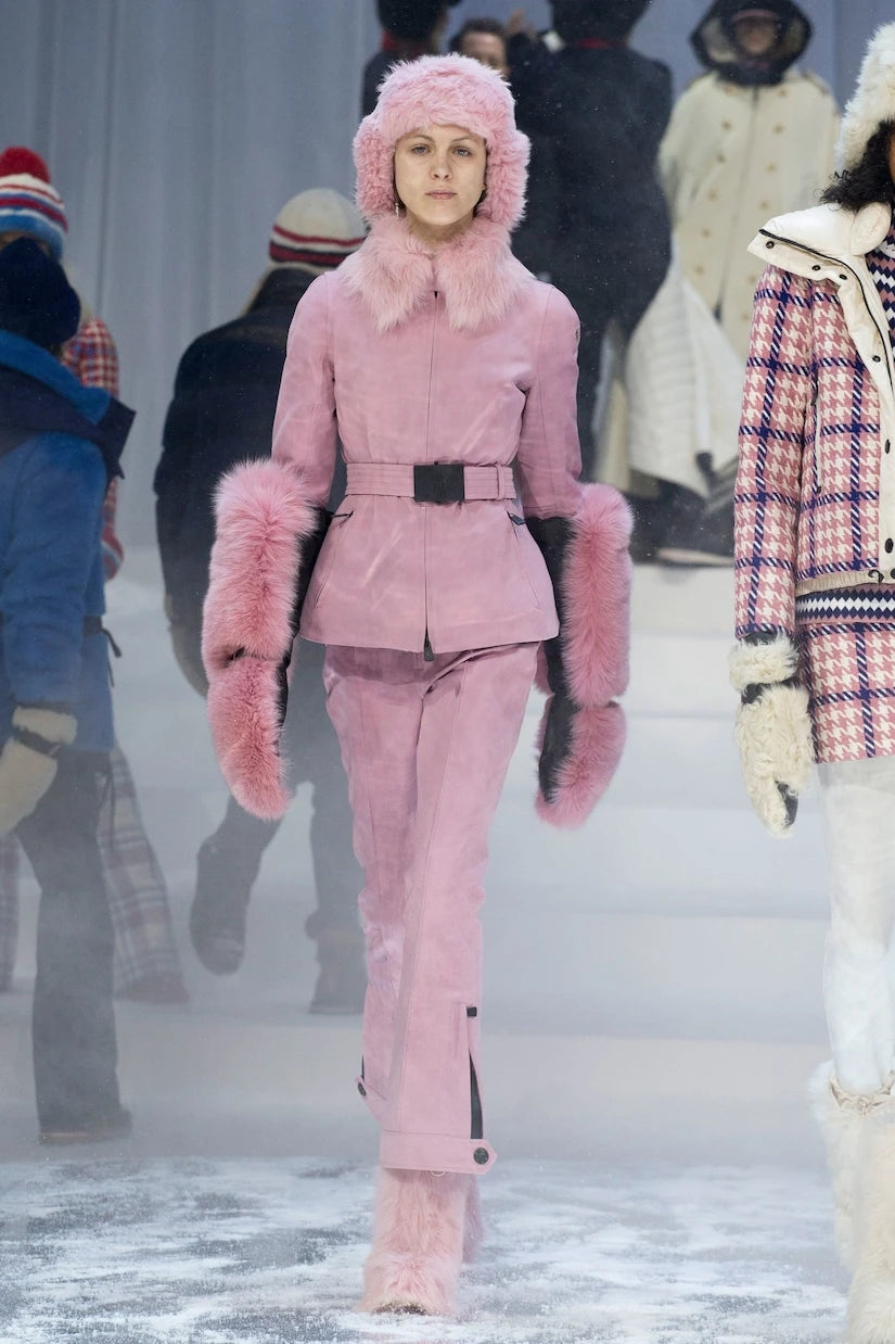 Moncler Grenoble - high-rise flared ski trousers
