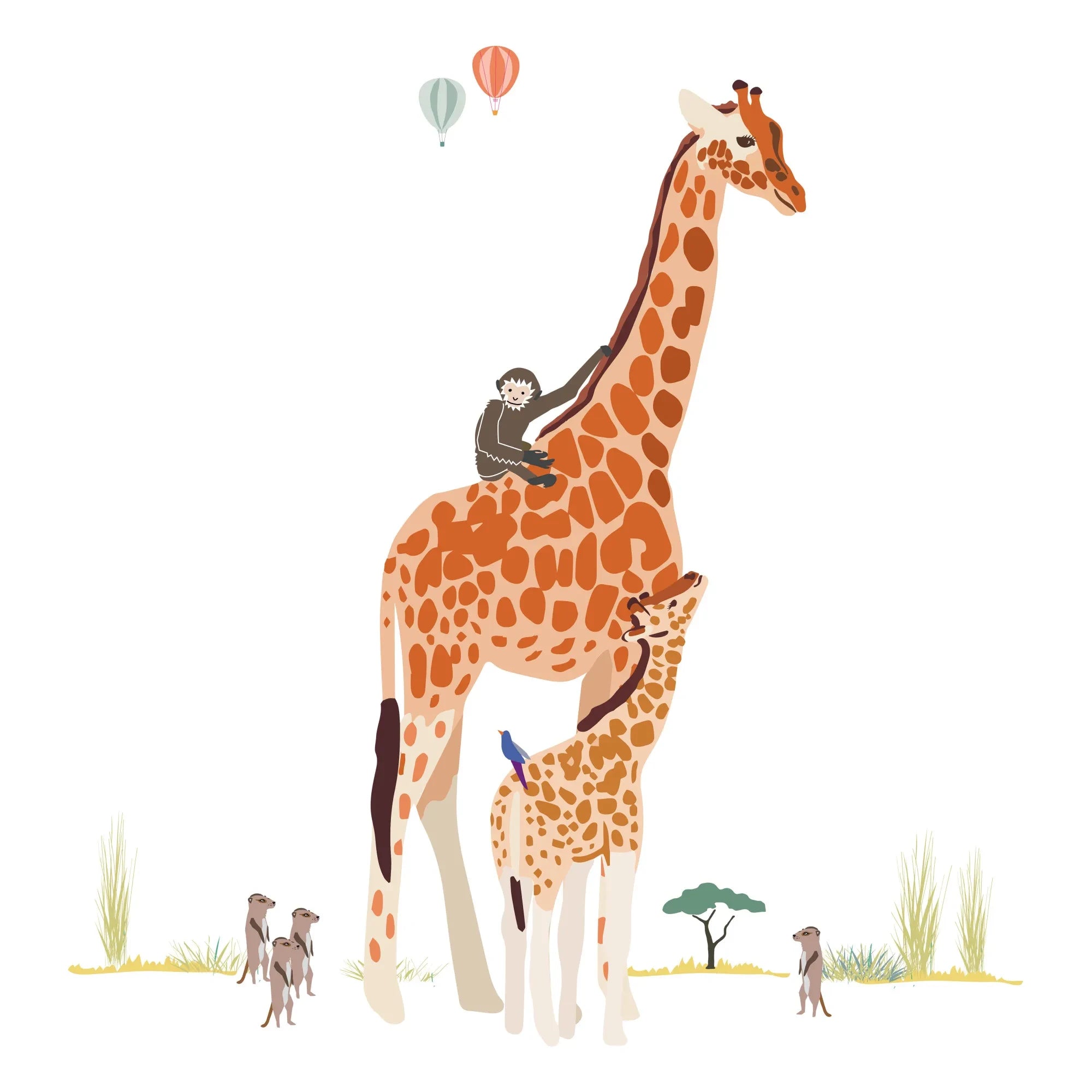 MIMI'lou - Giant Safari Sticker