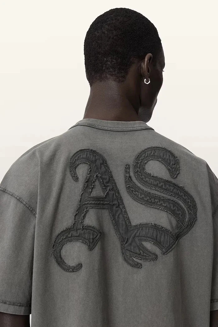 AllSaints тениска мъжка от памук INSIGNIA