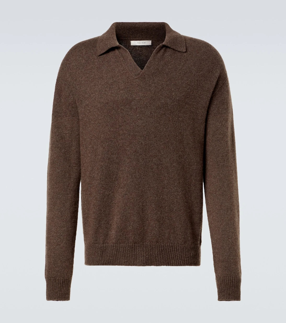 The Row - Leach cashmere polo sweater