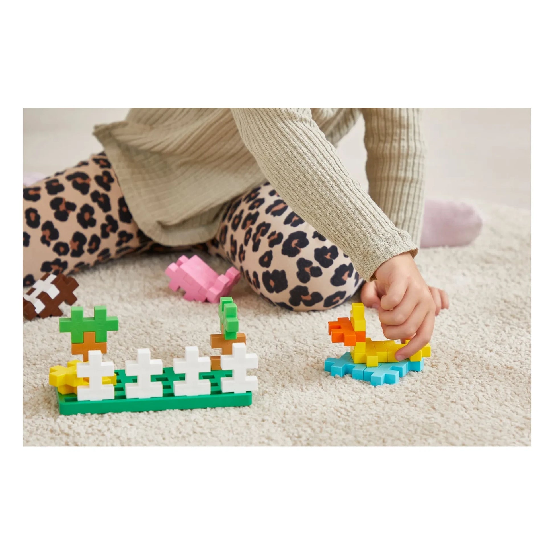 Plus-Plus - Farm activity set - 40 pieces