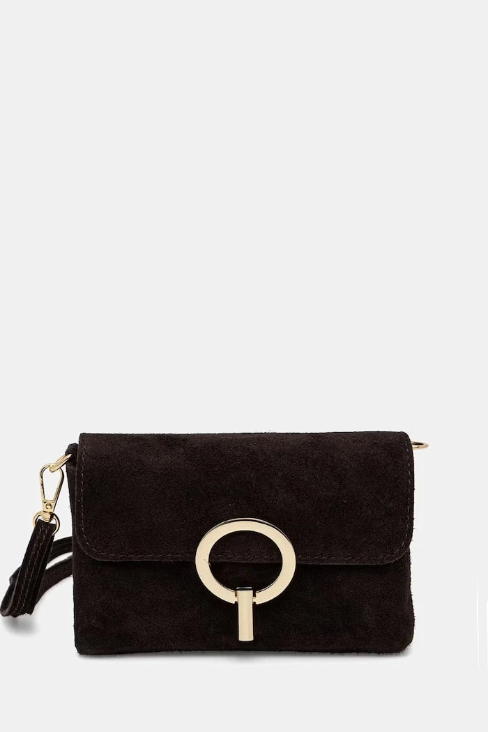 Answear.LAB чанта crossbody дамска от велур