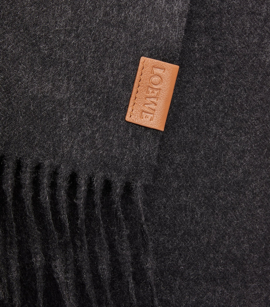 Black Cashmere Scarf