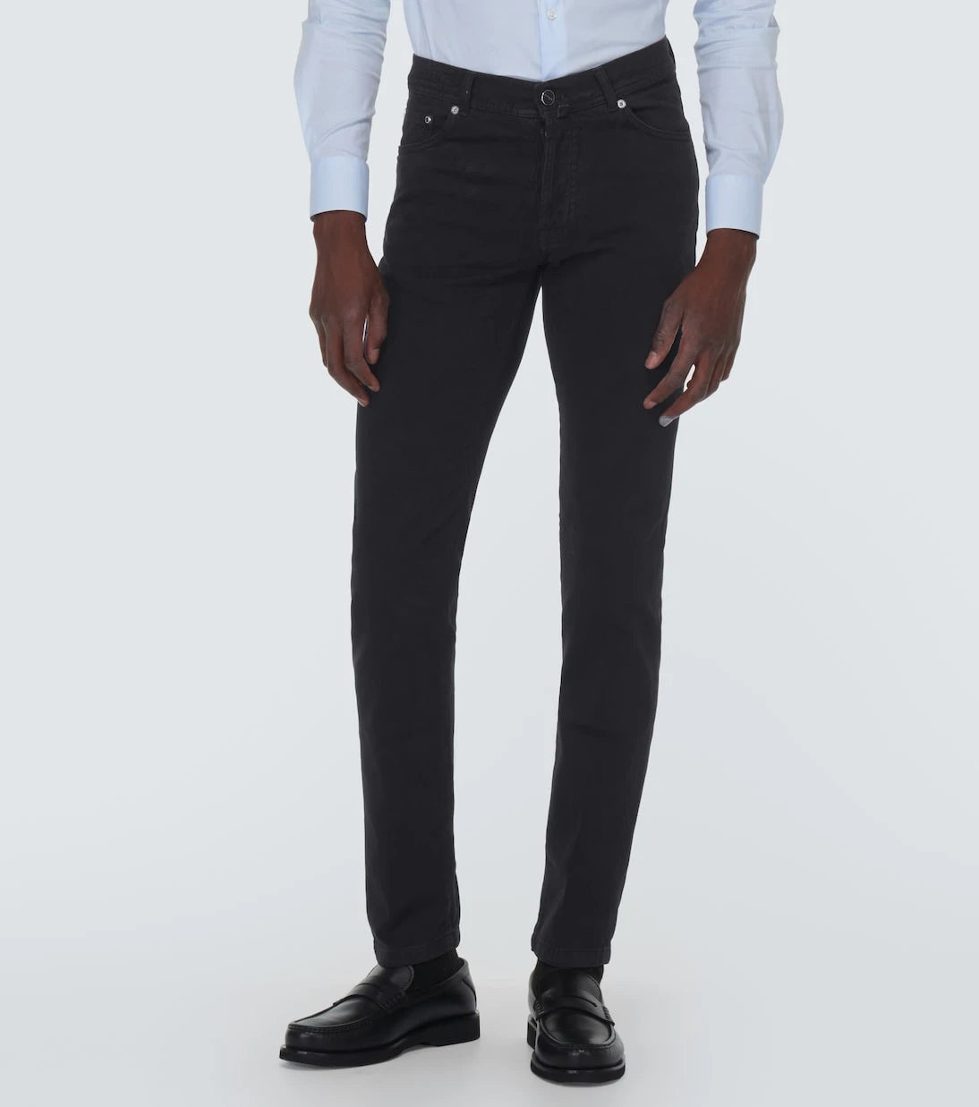 Kiton - جينز مستقيم متوسط الارتفاع