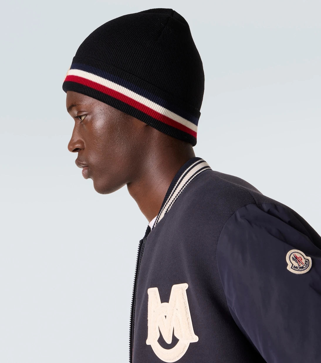 Moncler - Logo virgin wool beanie