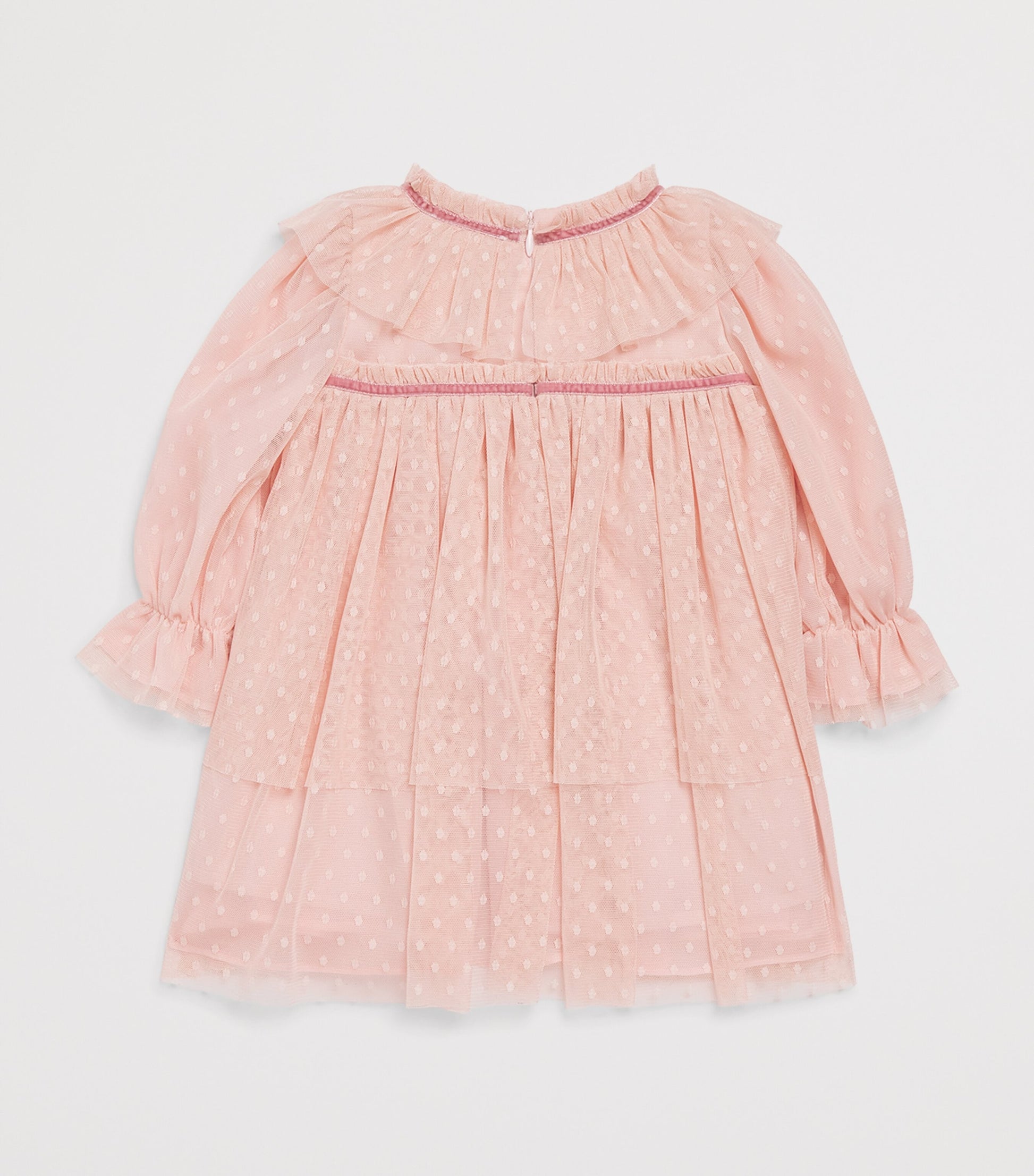 Patachou Pink Tulle Dress (6 Months-4 Years)