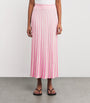 VALENTI Pink Stripe Ponza Maxi Skirt