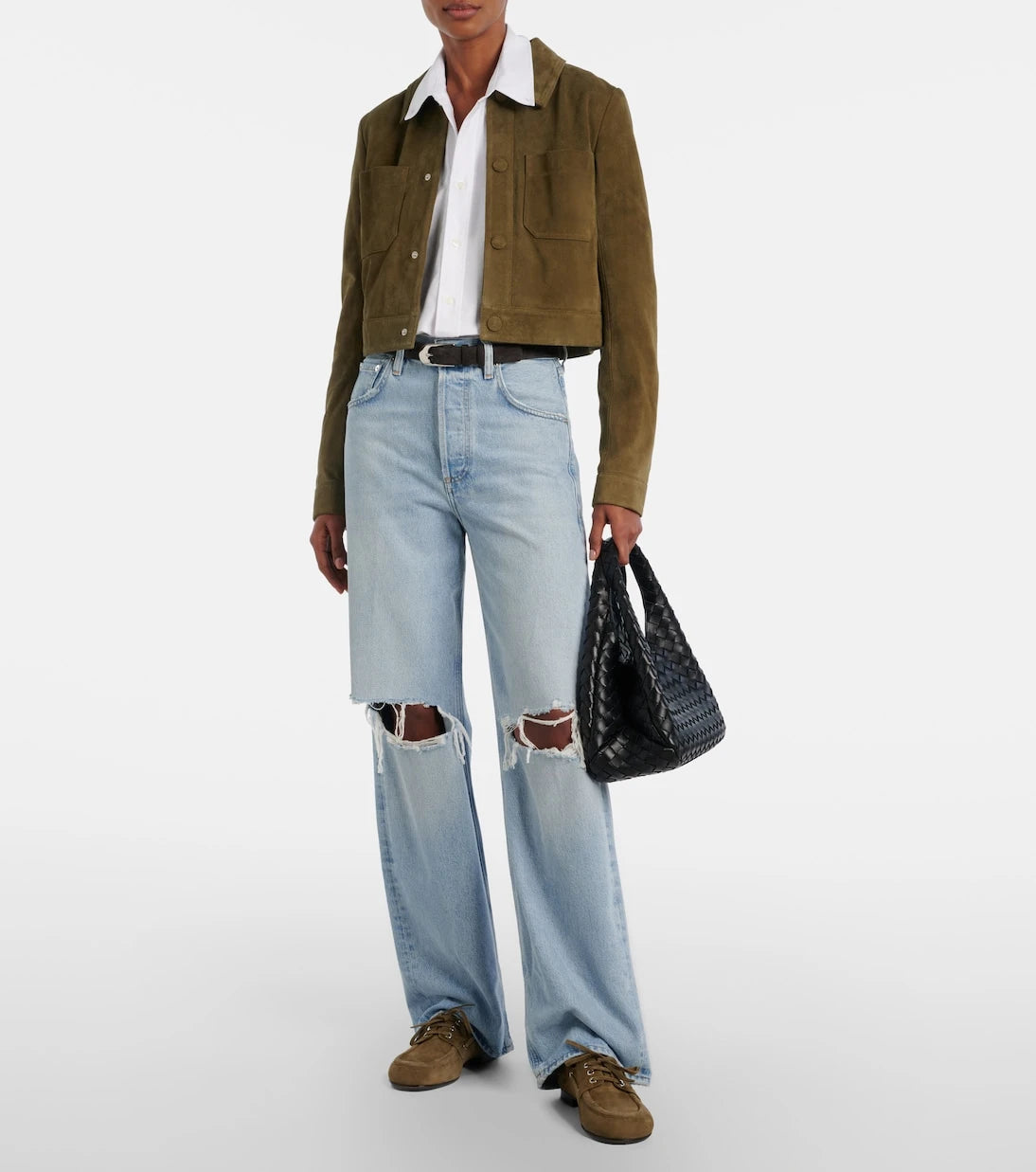 Ami Paris - Ami De Cœur cotton poplin shirt