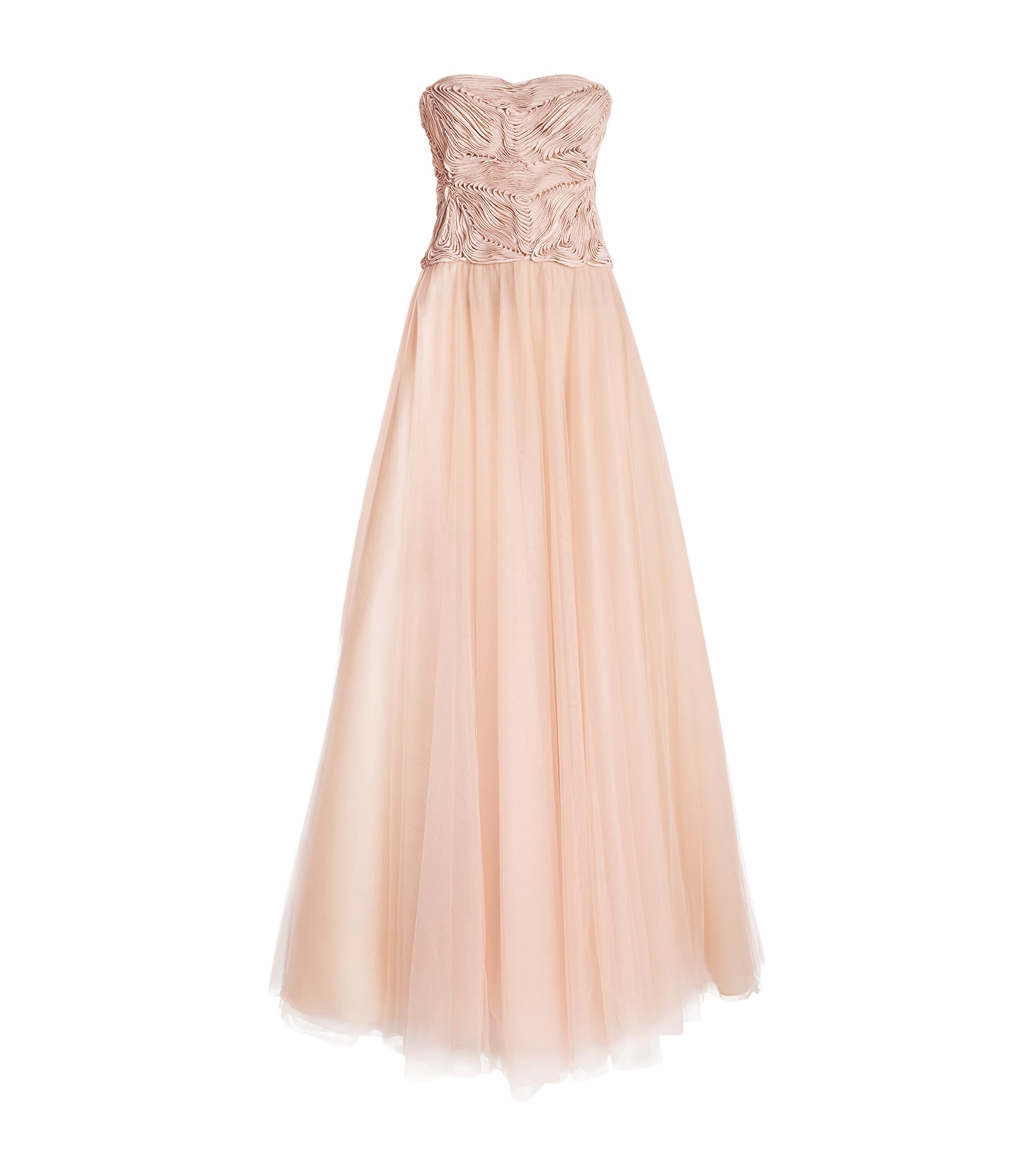 Georgette Vietta Gown 967 NUDE PINK