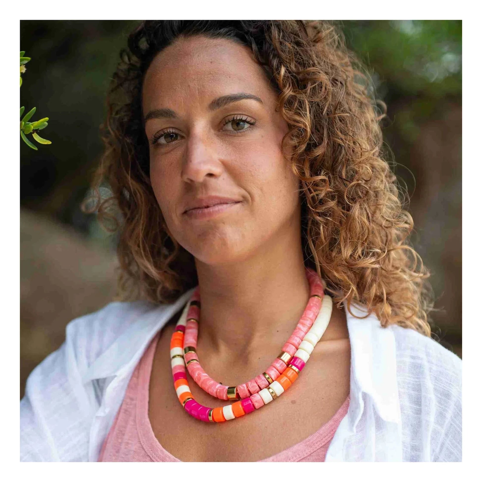 Parabaya - Praia Laranja Ivory necklace | Ivory