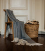 Araminta Campbell Alpaca-Blend Woodland Inkcap Throw (150cm x 230cm)