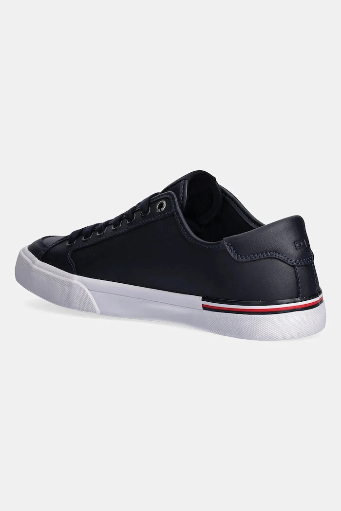 Tommy Hilfiger CORE CORPORATE VULC LEATHER Deri Spor Ayakkabı