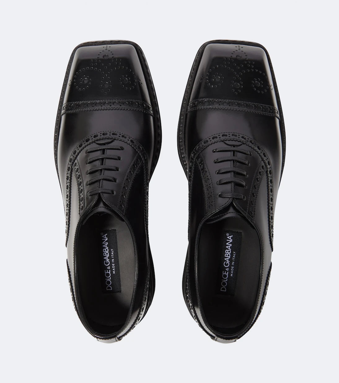 Dolce&Gabbana - Leather Oxford shoes