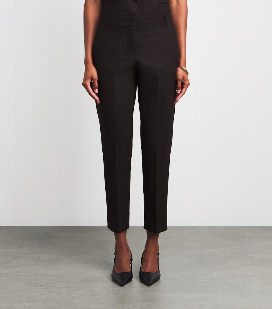 MAX&Co. Grey Tailored Cigarette Trousers