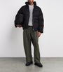 Black Down Ripstop Puffer Jacket