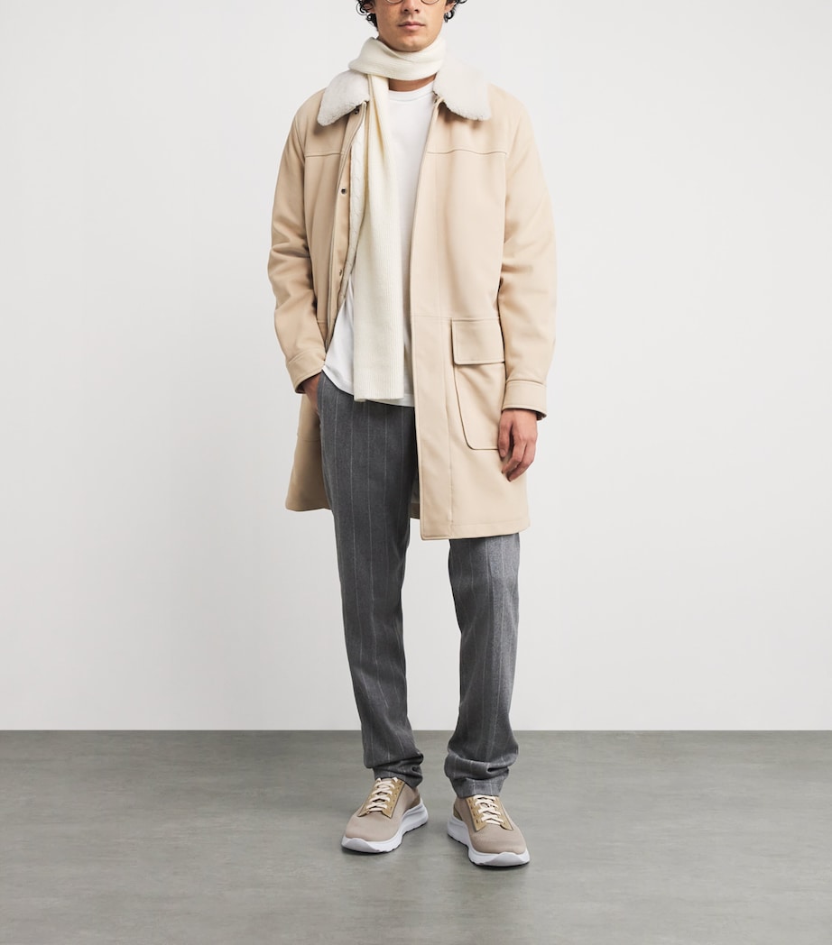 Knitted Low-Top Sneakers