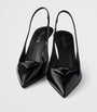 Prada Patent Leather Slingback Pumps 75