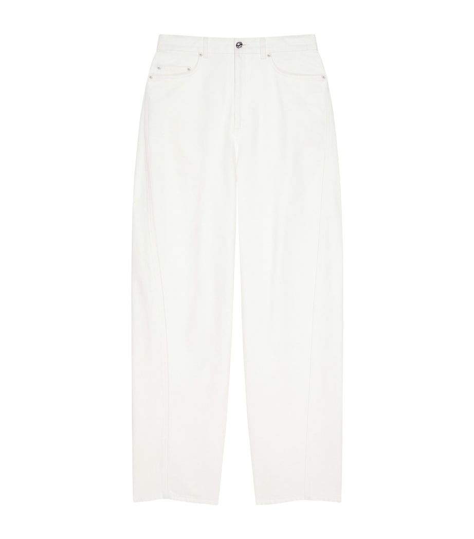 Givenchy White Cocoon Jeans