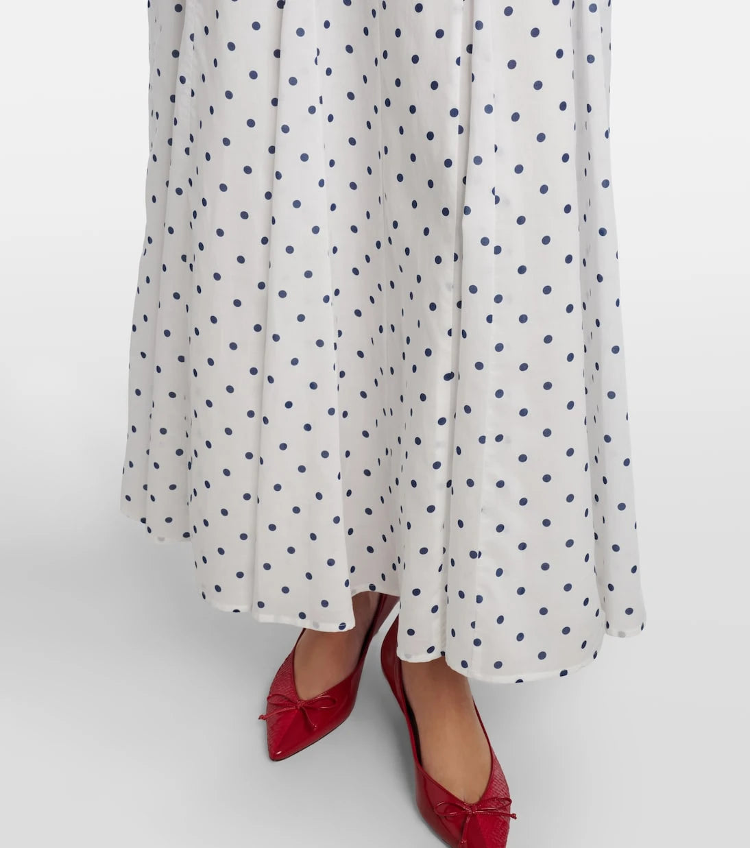 Posse - Paloma polka-dot maxi dress