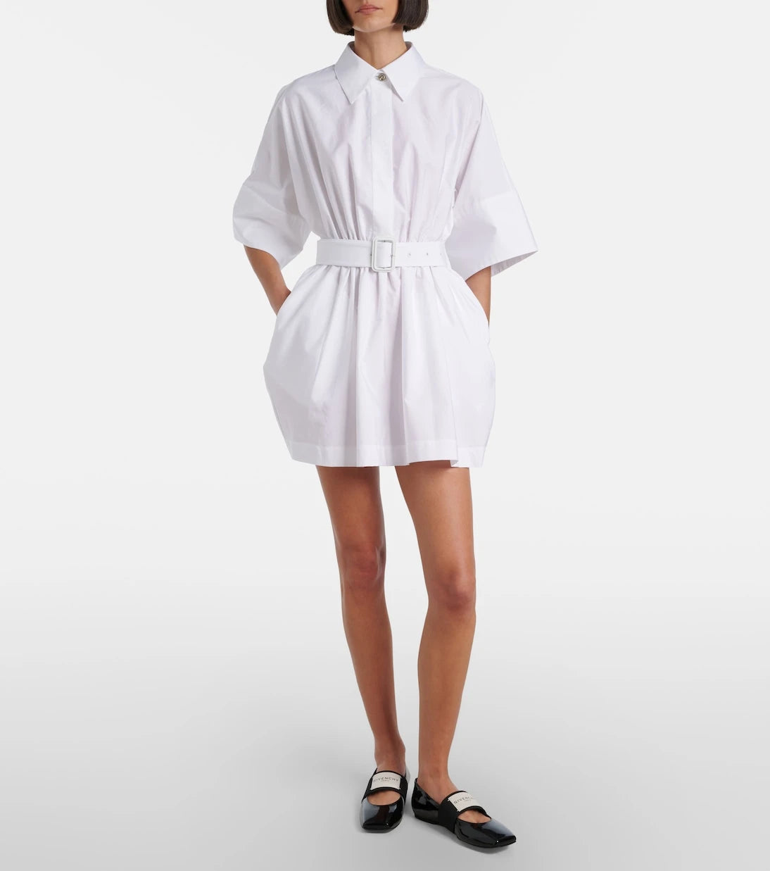 Givenchy - Cotton poplin shirt dress