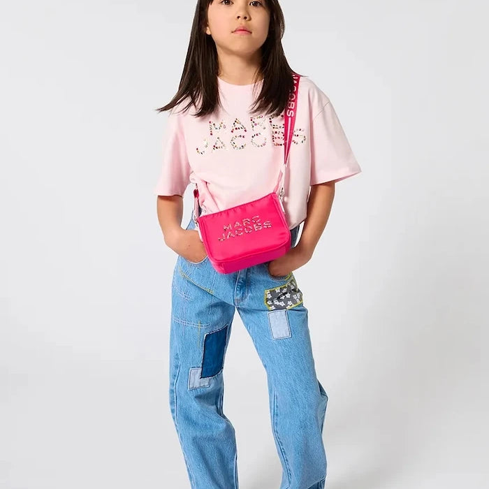 Детска памучна тениска Marc Jacobs