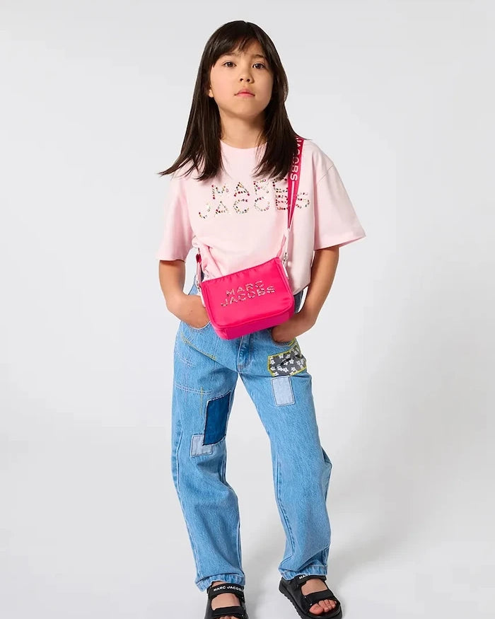 Детска памучна тениска Marc Jacobs